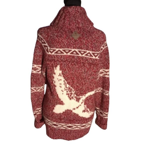 Eddie Bauer Women's Size Medium Wool Blend Cardigan -Vintage-90's - Picture 2 of 10